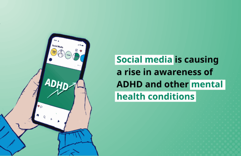 Social media is causing a rise in awareness of ADHD and other mental health conditions